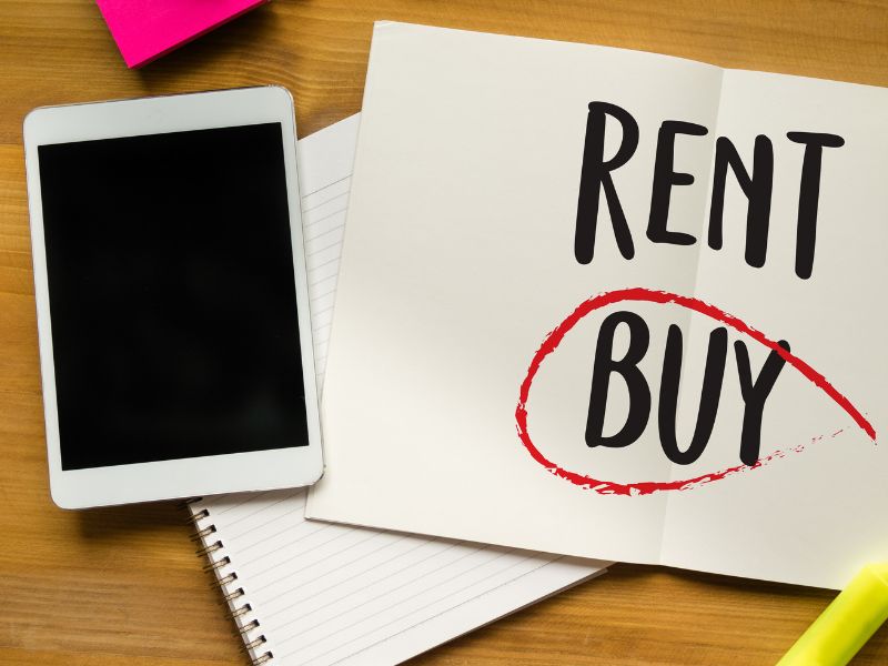 Buying vs renting a house